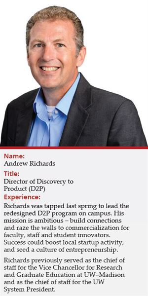 Andrew Richards, director of Discovery to Product